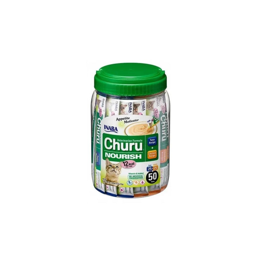 INABA Churu Cat Nouri tuńczyk i kurczak 50x14g (700g)