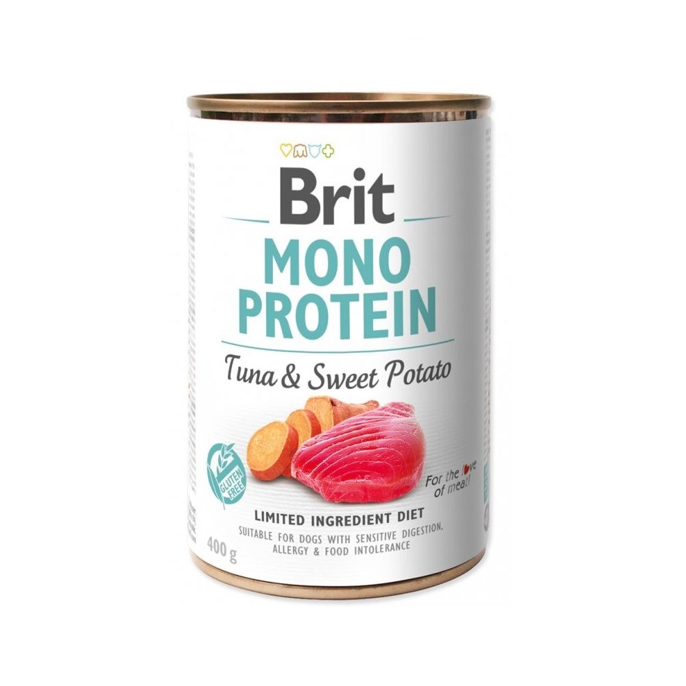 Brit Mono Protein Tuna & Sweet Potato Tuńczyk Batat Mokra Karma Dla Psa 400 g