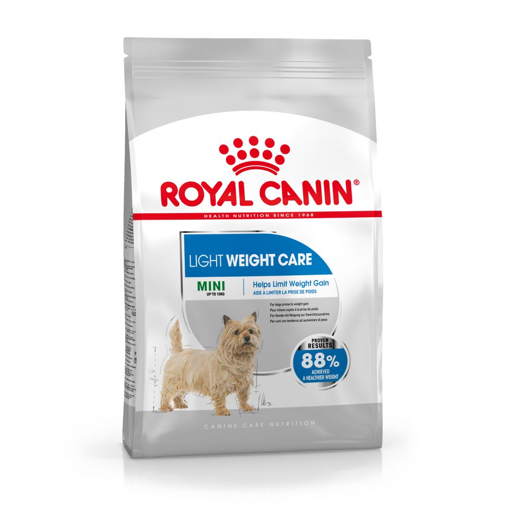 ROYAL CANIN CCN Mini Light Weight Care Karma Sucha Dla Psów Dorosłych, Ras Małych Z Tendencją Do Nadwagi 8 kg
