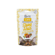 Brit Care Snack Shiny Hair Błyszcząca Sierść Przysmak Dla Kota 50 g