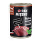 Pan Mięsko Mokra Karma Dla Dorosłych Kotów Wieprzowina z Jeleniem 400 g