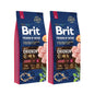 Pakiet Brit Premium By Nature Kurczak Junior L Karma Dla Młodych Psów Dużych Ras 2 x 15 kg
