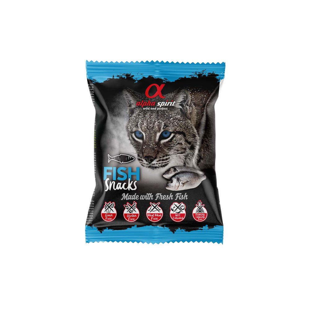 Alpha Spirit Przysmak w Kostce z Rybą dla Kota 50 g