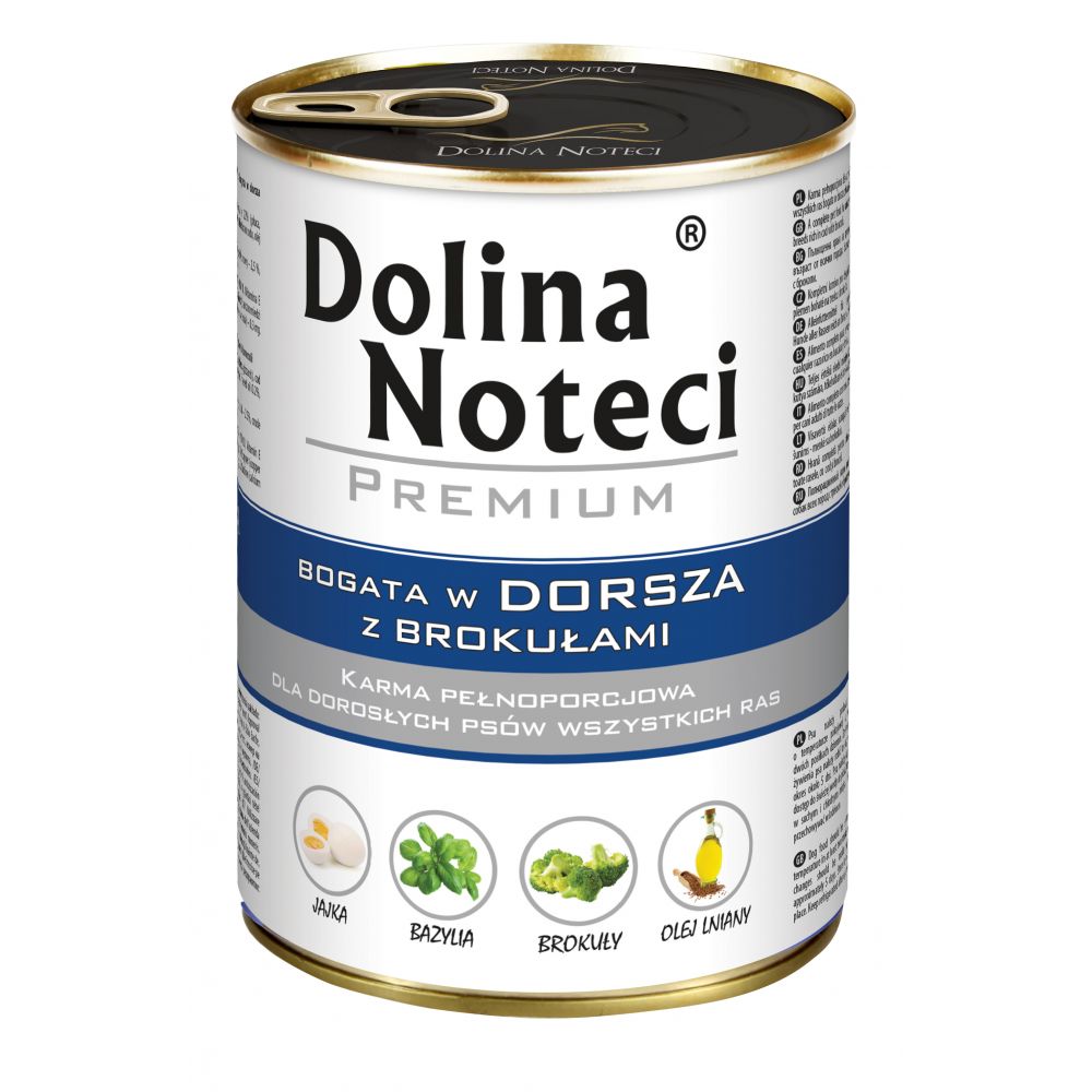 Dolina Noteci Premium Dorsz z Brokułami 400 g