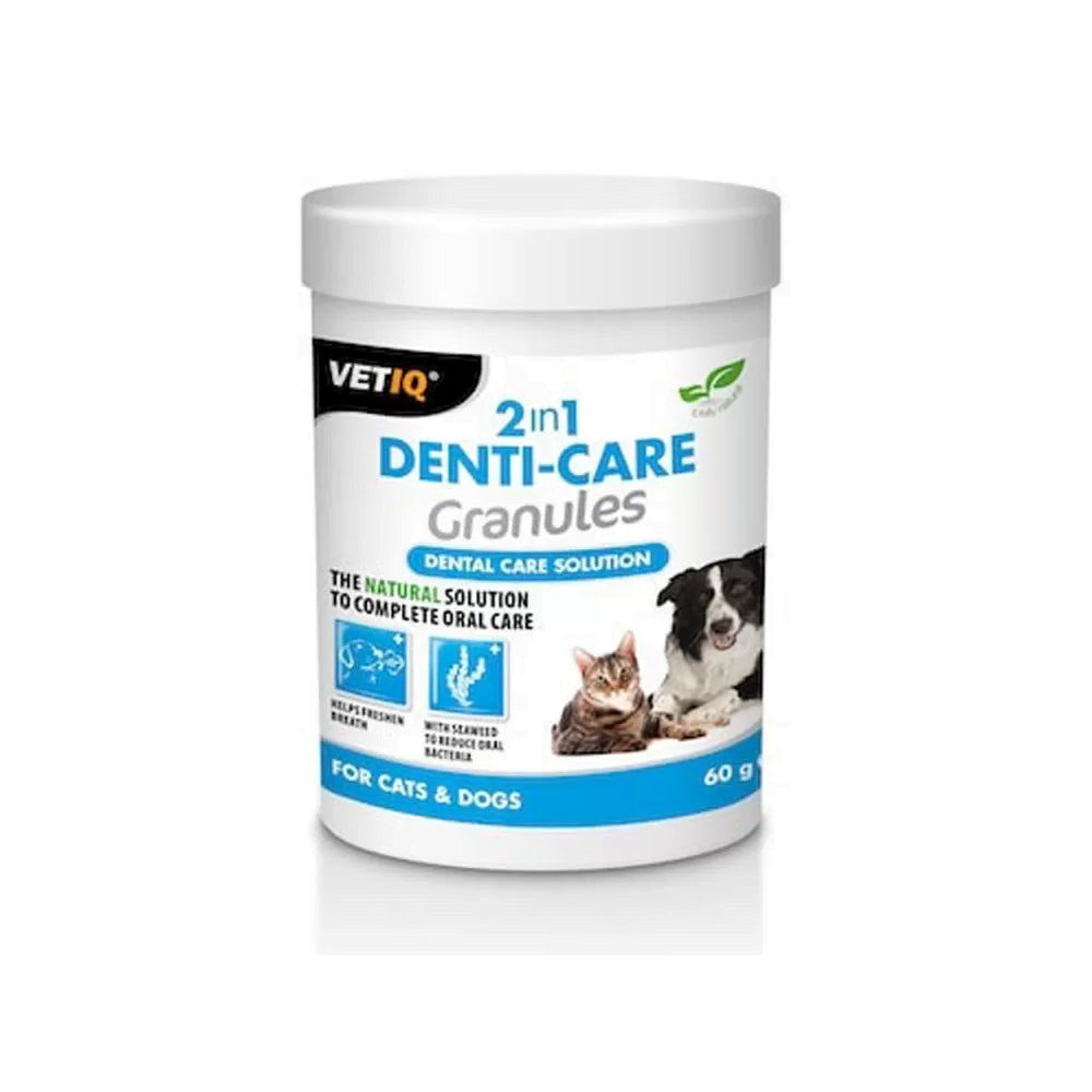 VETIQ 2in1 denti-care ochrona zębów 60g granules