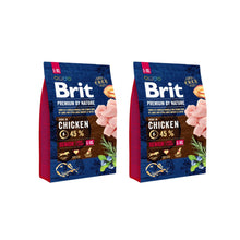 Pakiet Brit Premium By Nature Chicken Kurczak Senior Karma Dla Starszych Psów Ras Dużych i Bardzo Dużych  L + XL 2 x 3 kg
