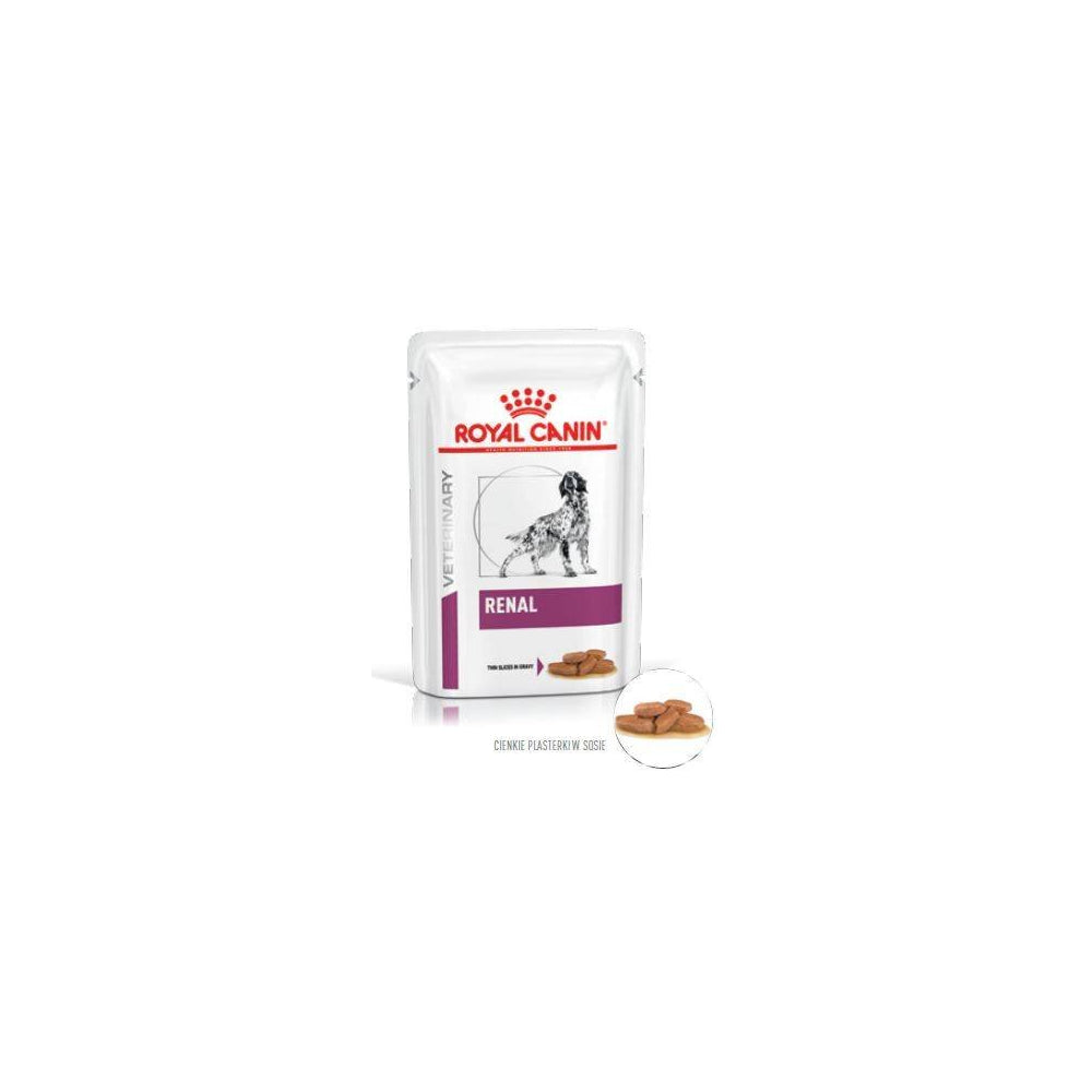 ROYAL CANIN Renal Karma Mokra Dla Psów Z Niewydolnością Nerek 100 g Plasterki W Sosie