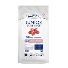 BALTICA Karma z jagnięciną i ryżem Puppy Szczenięta rasy duże 12kg
