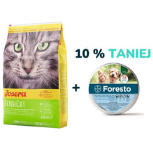 Pakiet Josera SensiCat 10 kg + Foresto dla Kota poniżej 8 kg 10% TANIEJ