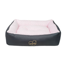 Amiplay Legowisko Sofa Babydoll Dla Psa Rozmiar L Różowo-Czarne