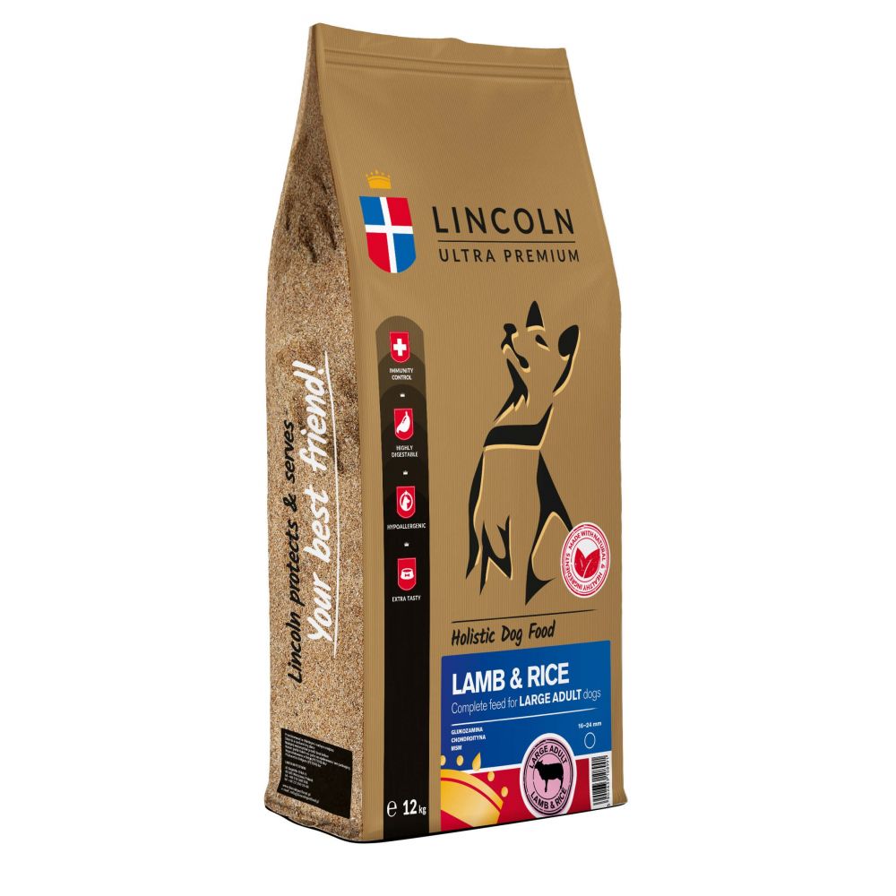 Lincoln Lamb & Rice Jagnięcina Ryż Adult Large 3 kg