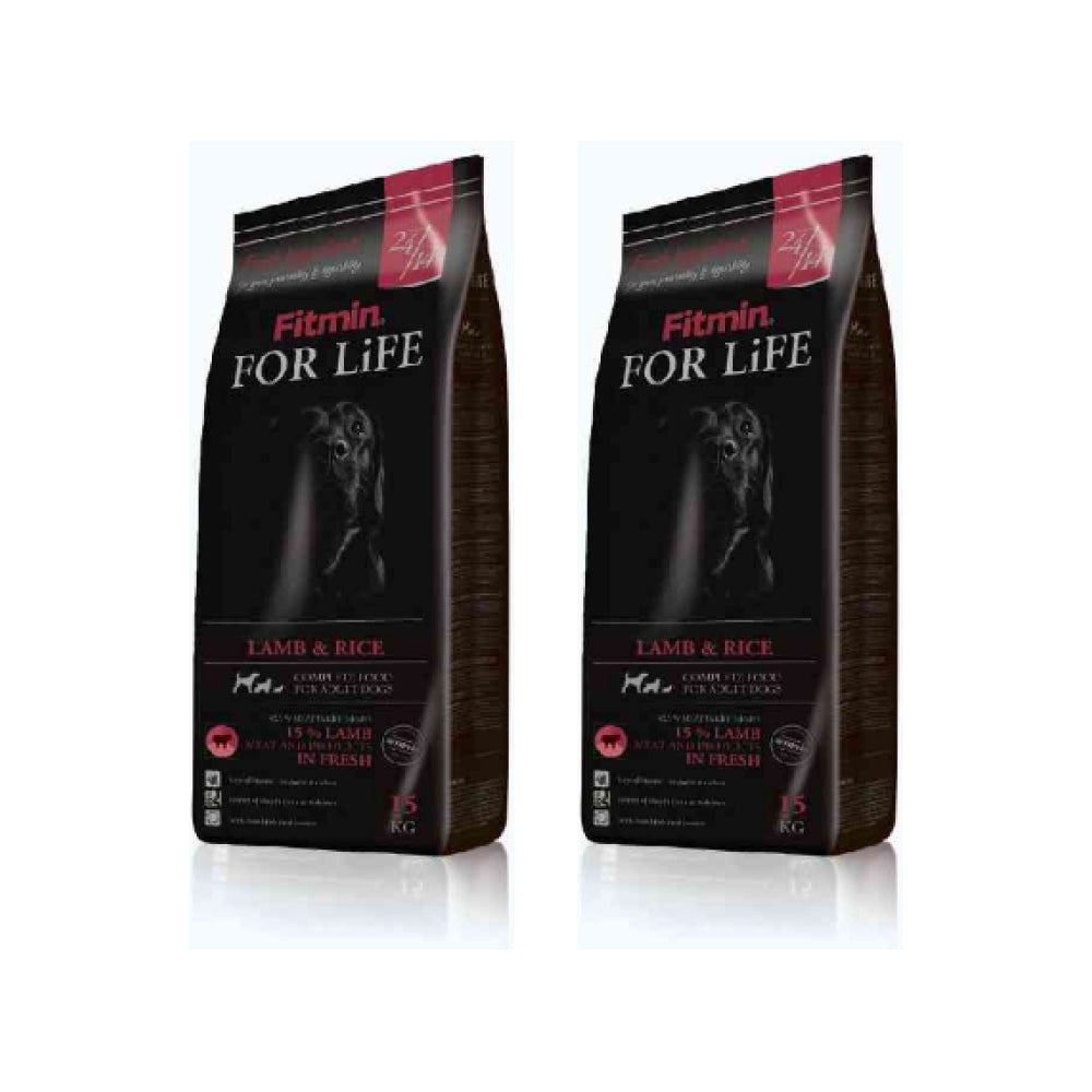 Pakiet Fitmin For Life Lamb & Rice Jagnięcina 2 x 3 kg