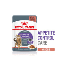 ROYAL CANIN Appetite Control Karma Mokra W Sosie Dla Kotów dorosłych Sterylizowanych Domagających Się Jedzenia 85 g