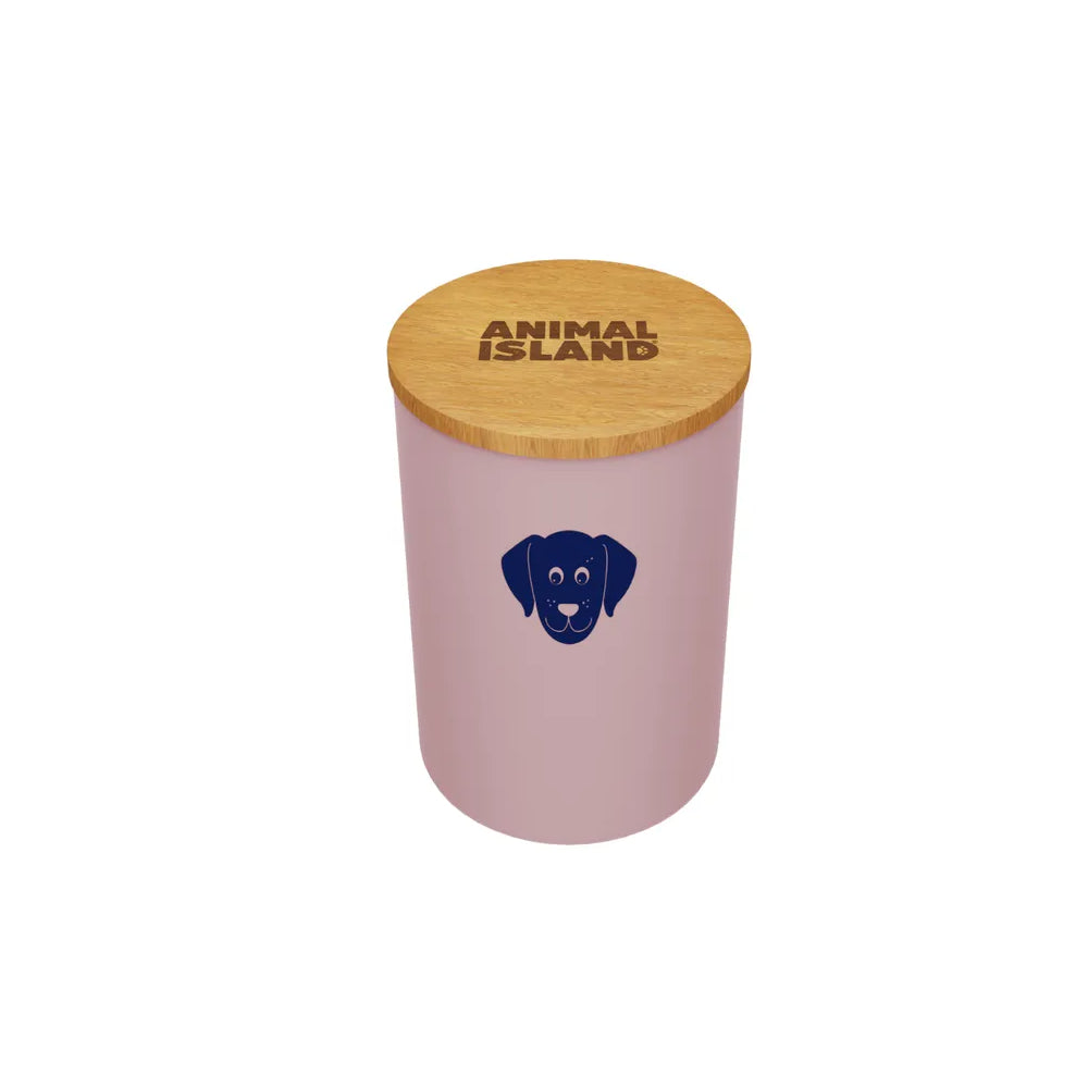 Animal Island Pojemnik Na Karmę Dla Psa Rozmiar S 0,95 l Różowy