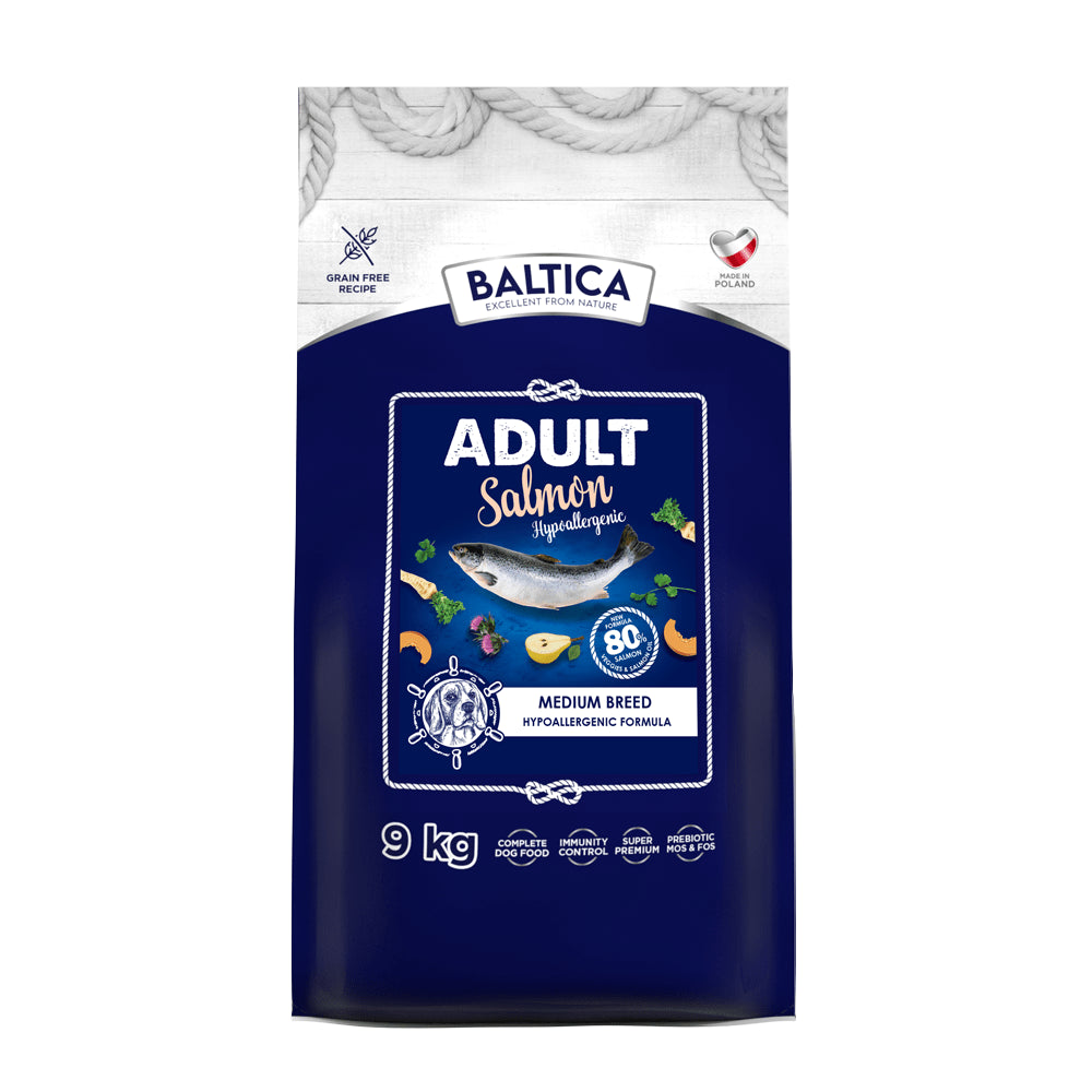 BALTICA Adult Salmon Hypoallergenic M 9kg