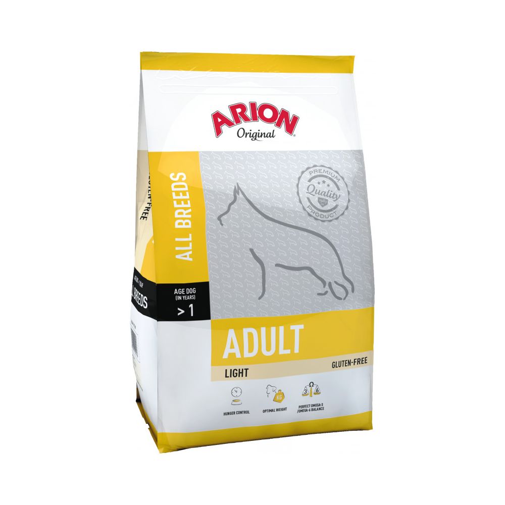 Arion Original Adult Light Sucha Karma Dla Dorosłych Psów Wszystkich Ras 12 + 2 kg