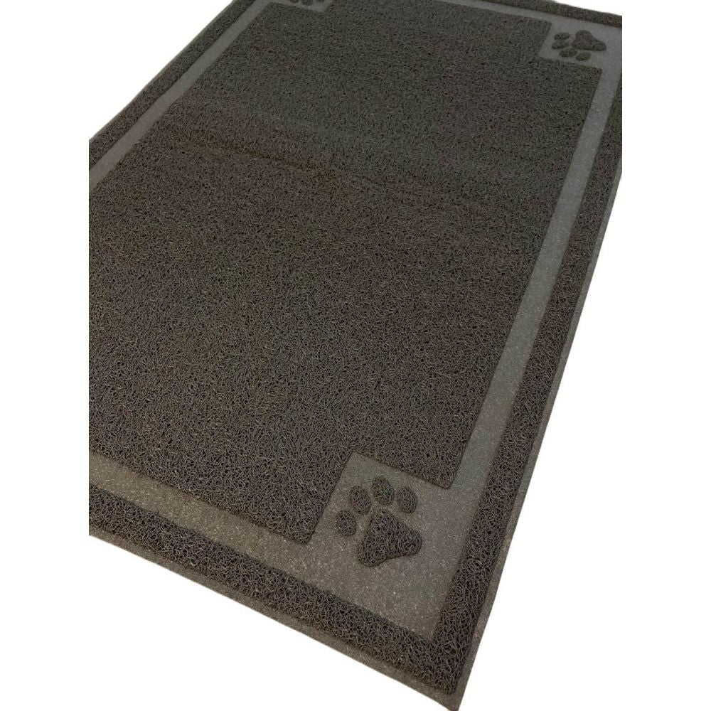 Delfin Mata Pod Kuwetę Gumowa Ciemnoszara 90 x 60 cm