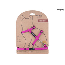 Amiplay Twist Szelki + Smycz Dla Kota Rozmiar S Różowe