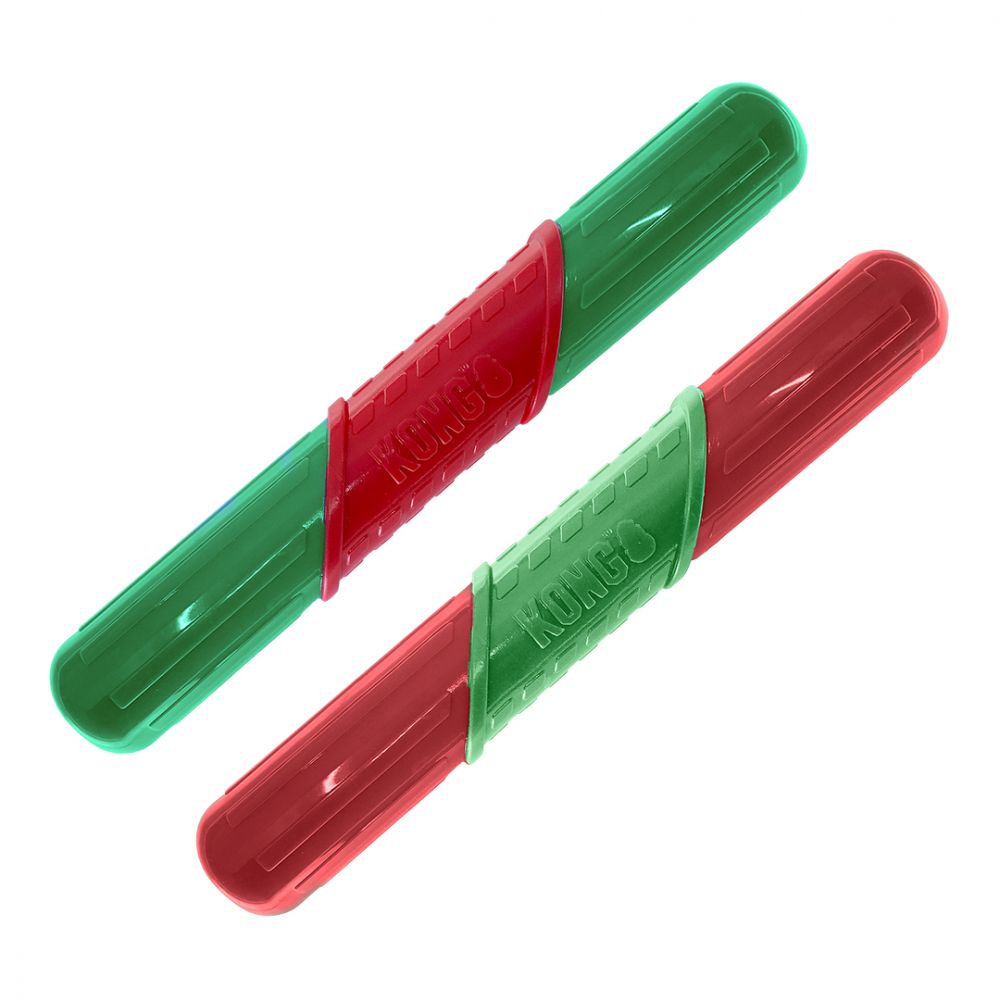Kong Holiday Corestrenght Rattlez Stick Świąteczna Zabawka Dla Psa Rozmiar L