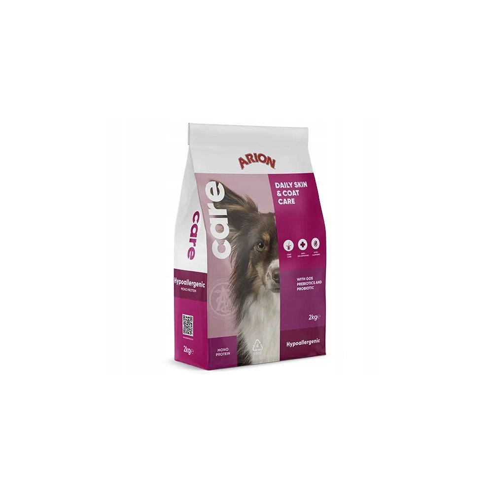Arion Care Hypoallergenic Sucha Hipoalergiczna Karma Dla Dorosłych Psów Z Łososiem 2 kg