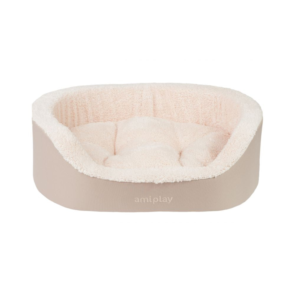 Amiplay Legowisko Elipsa Aspen Dla Psa Rozmiar S Beżowe