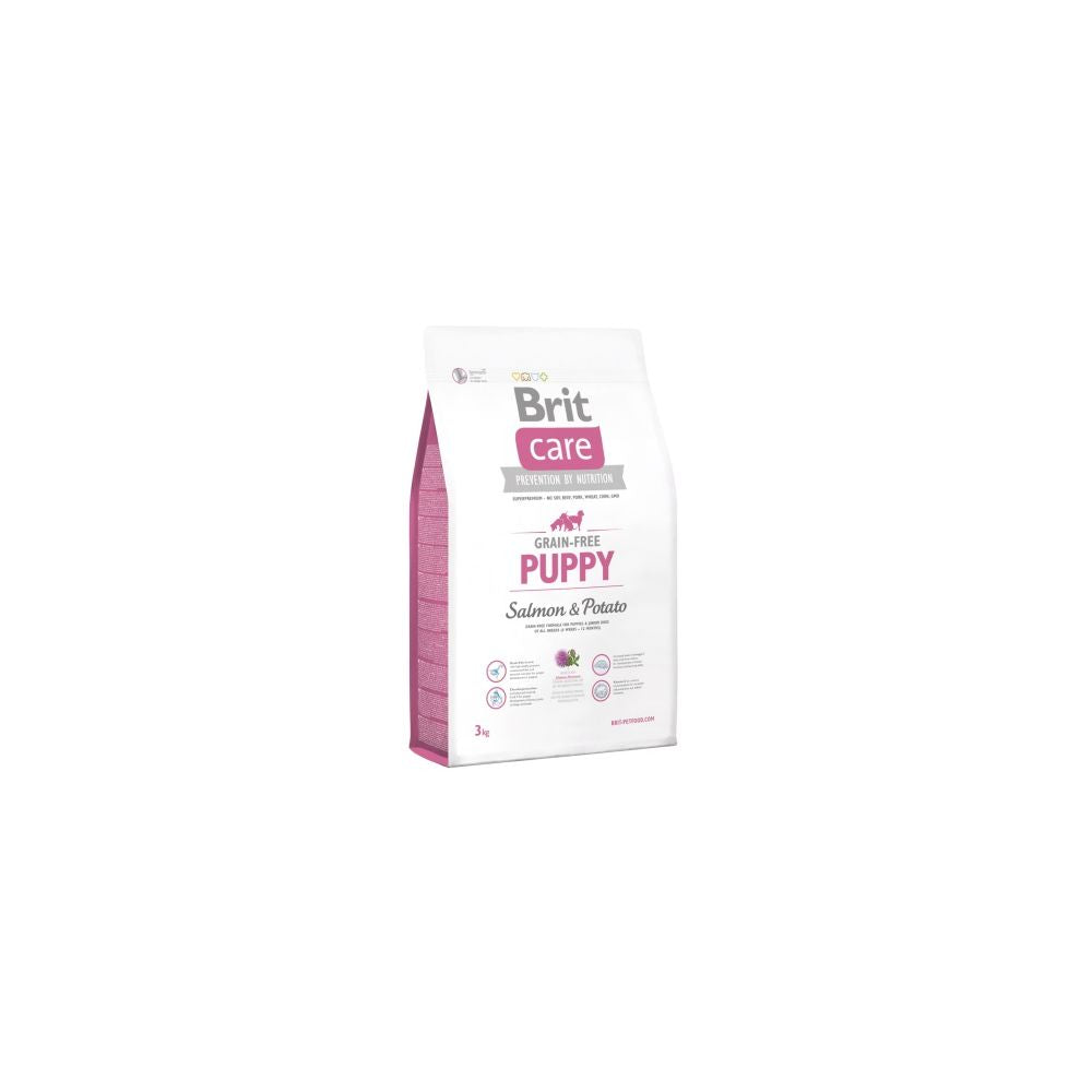Brit Care Grain-Free Puppy  Salmon & Potato Łosoś & Ziemniak Bezzbożowa  Karma Dla Szczeniąt 3 kg