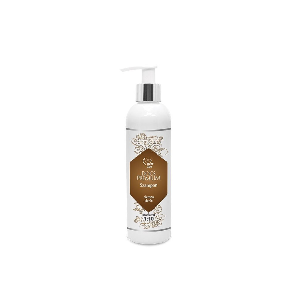 Over Zoo Dogs Premium Szampon Ciemna Sierść 250 ml