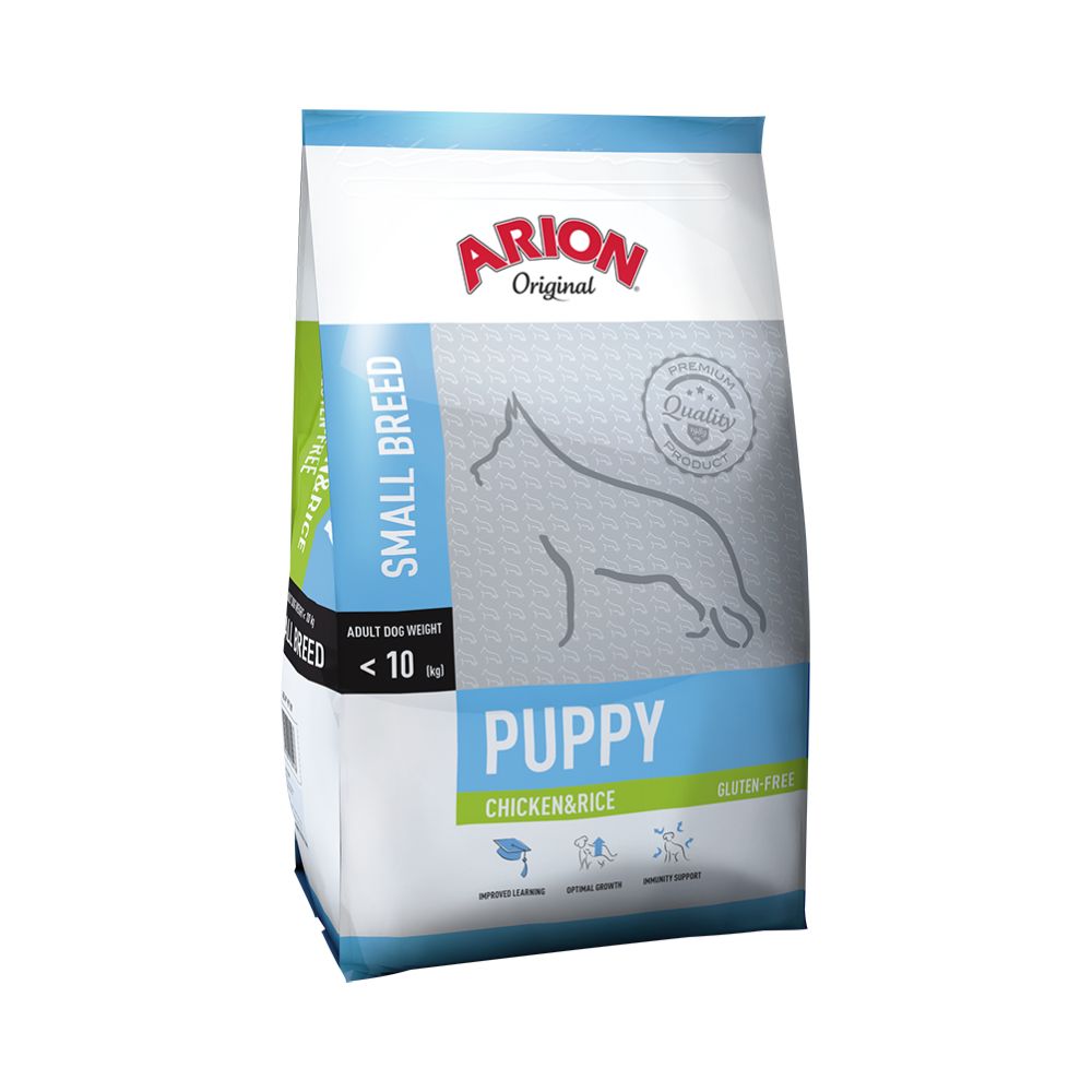 Arion Original Chicken & Rice Small Puppy Kurczak & Ryż Karma Dla Szczeniąt Małych Ras 7,5 kg