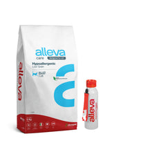 Pakiet Alleva Care Hypoallergenic Low Grain Sucha Karma Dla Kotów Na Każdym Etapie Życia Zmniejszająca Nietolerancje Pokarmowe 5 kg + Bidon GRATIS!
