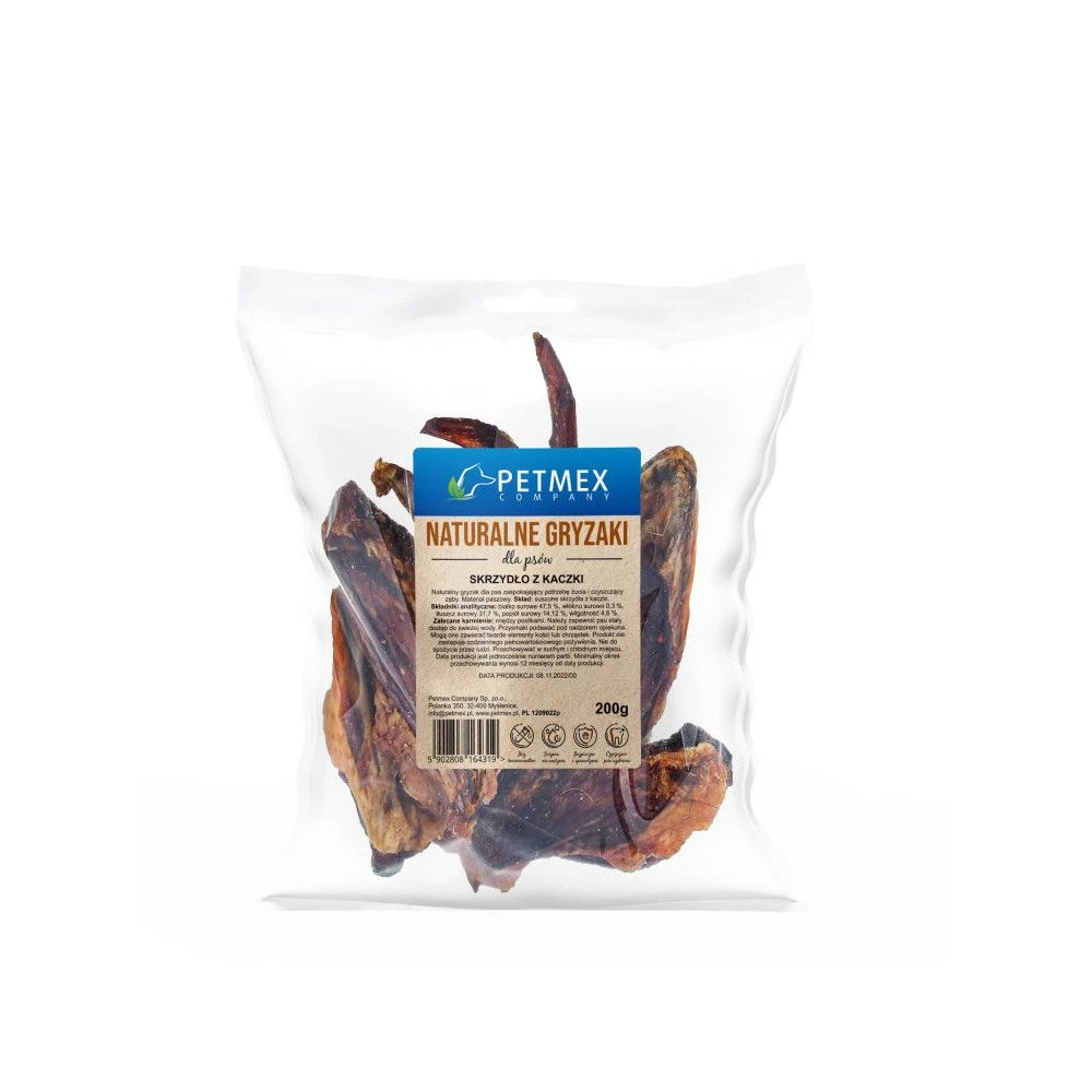 Petmex Skrzydło z Kaczki Gryzak Naturalny Dla Psa 200 g