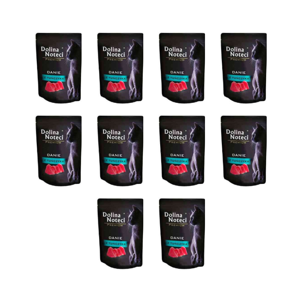 Pakiet Dolina Noteci Premium Danie z Tuńczyka Kot 10 x  85 g