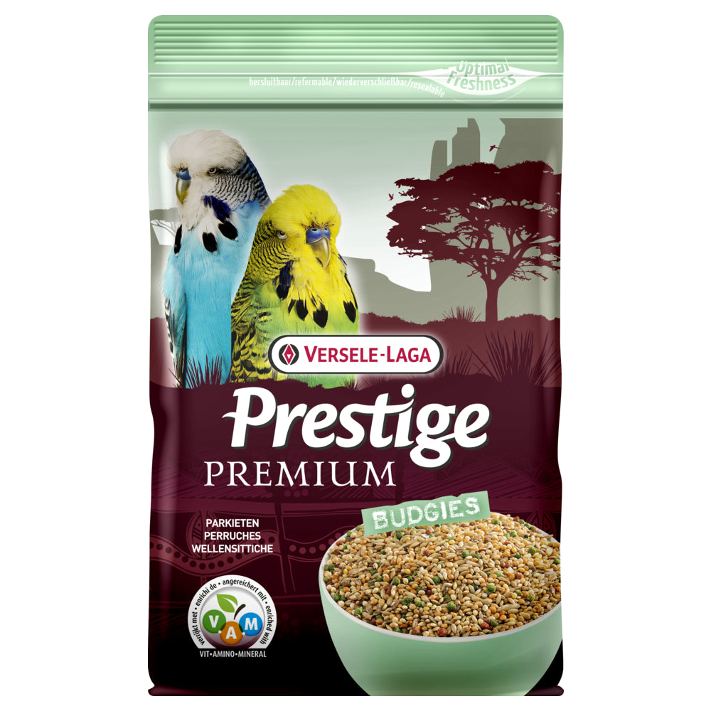Versele Laga Budgies Mieszanka Ziaren Dla Papużek Falistych 800 g