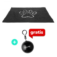 Pakiet Dirty Dog Mata Absorbująca Brud i Wodę Czarna 89 x 66 cm + Peleryna Gratis!
