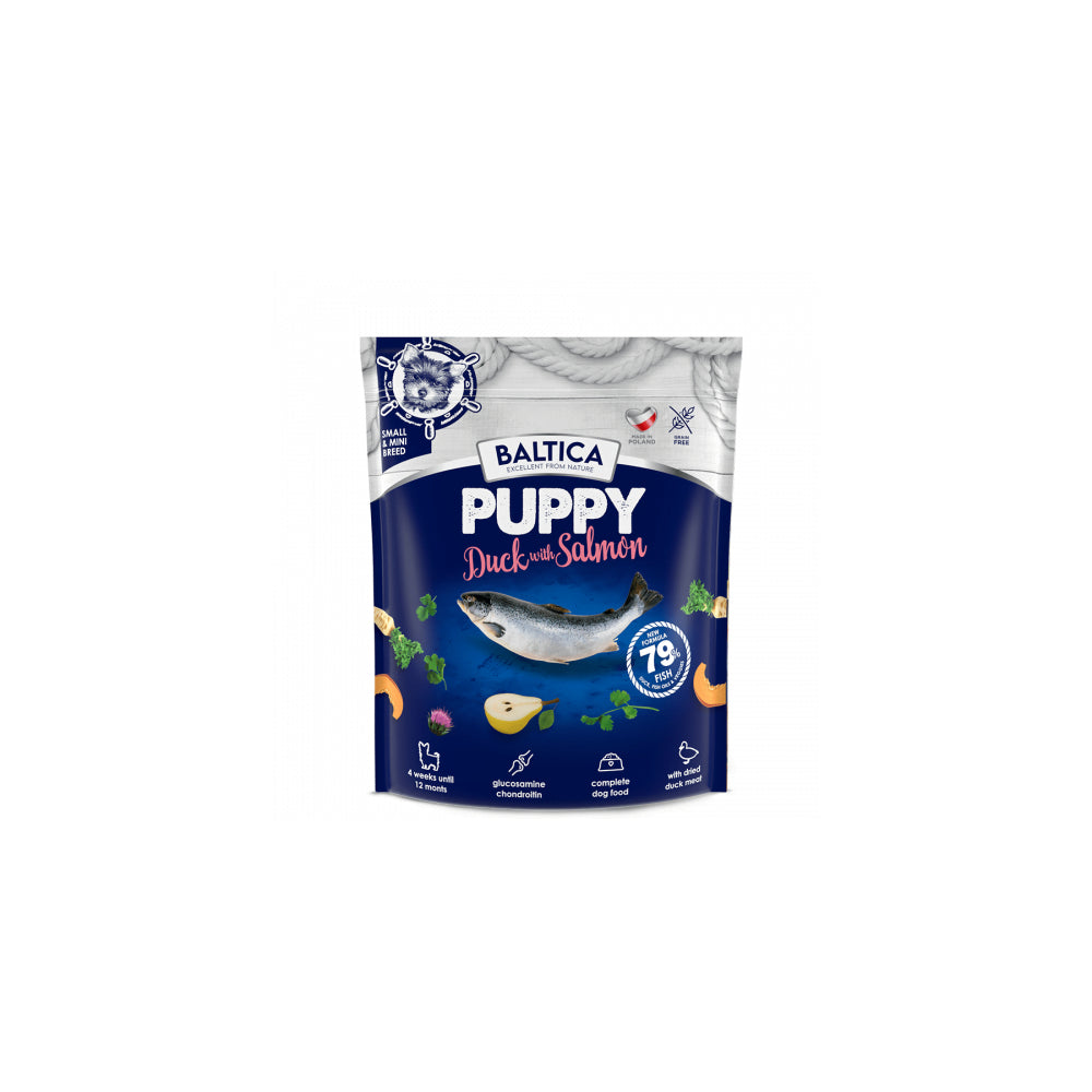 BALTICA Puppy Duck with Salmon XS/S Łosoś z Kaczką dla Małych Ras1kg