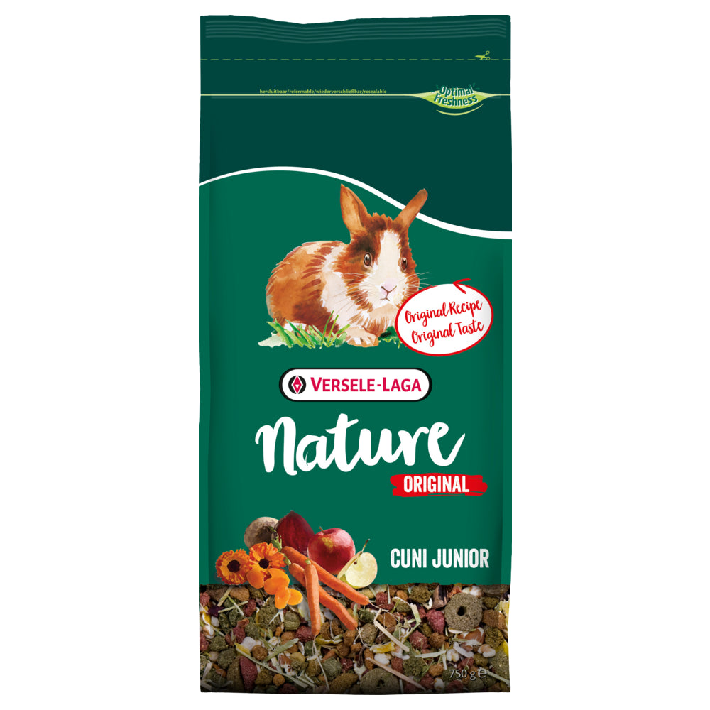 Versele Laga Nature Original Cuni Junior Karma Dla Młodych Królików Miniaturowych 750 g