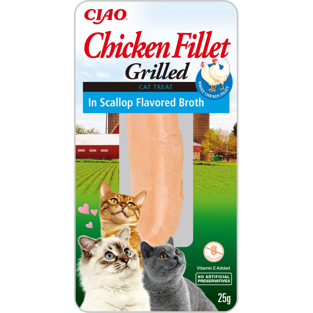 Inaba Ciao Fillet Chicken In Scallop  25 g