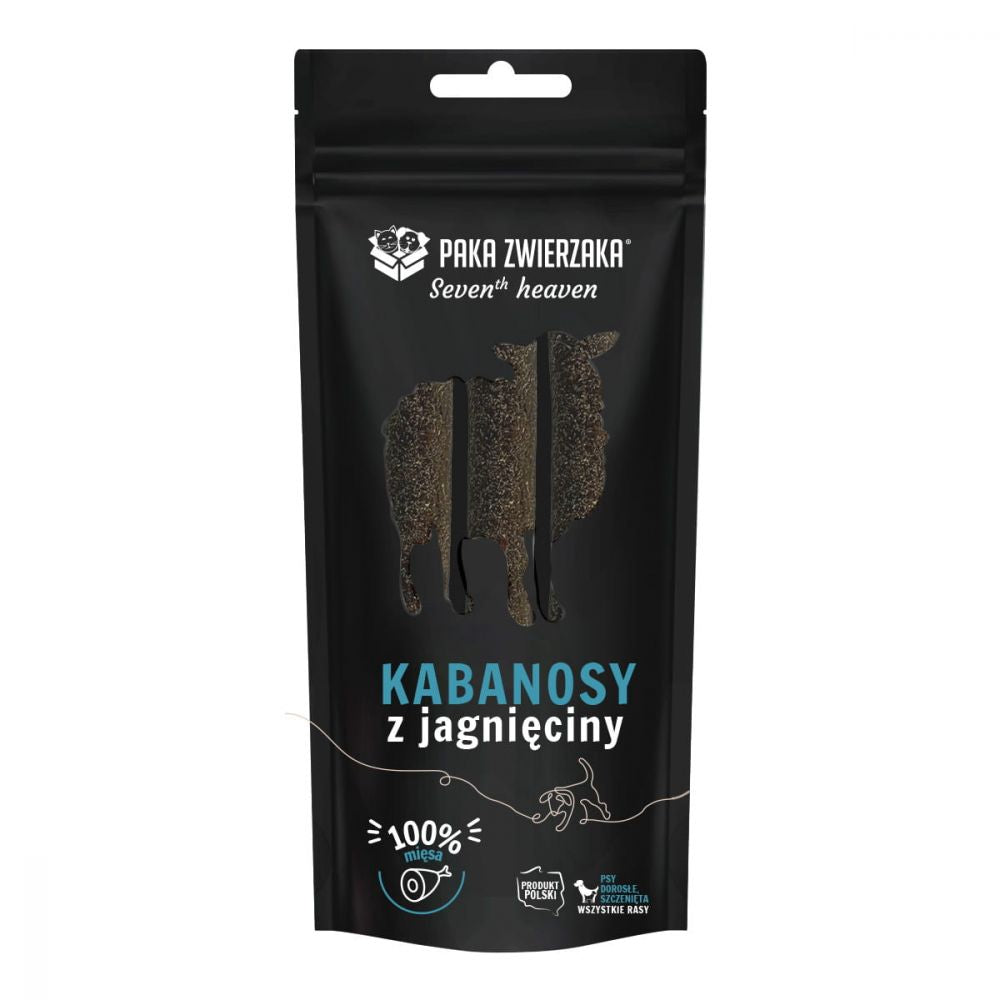 Paka Zwierzaka Seventh Heaven Kabanosy z Jagnięciny Przysmak Dla Psa 3 sztuki 90 g