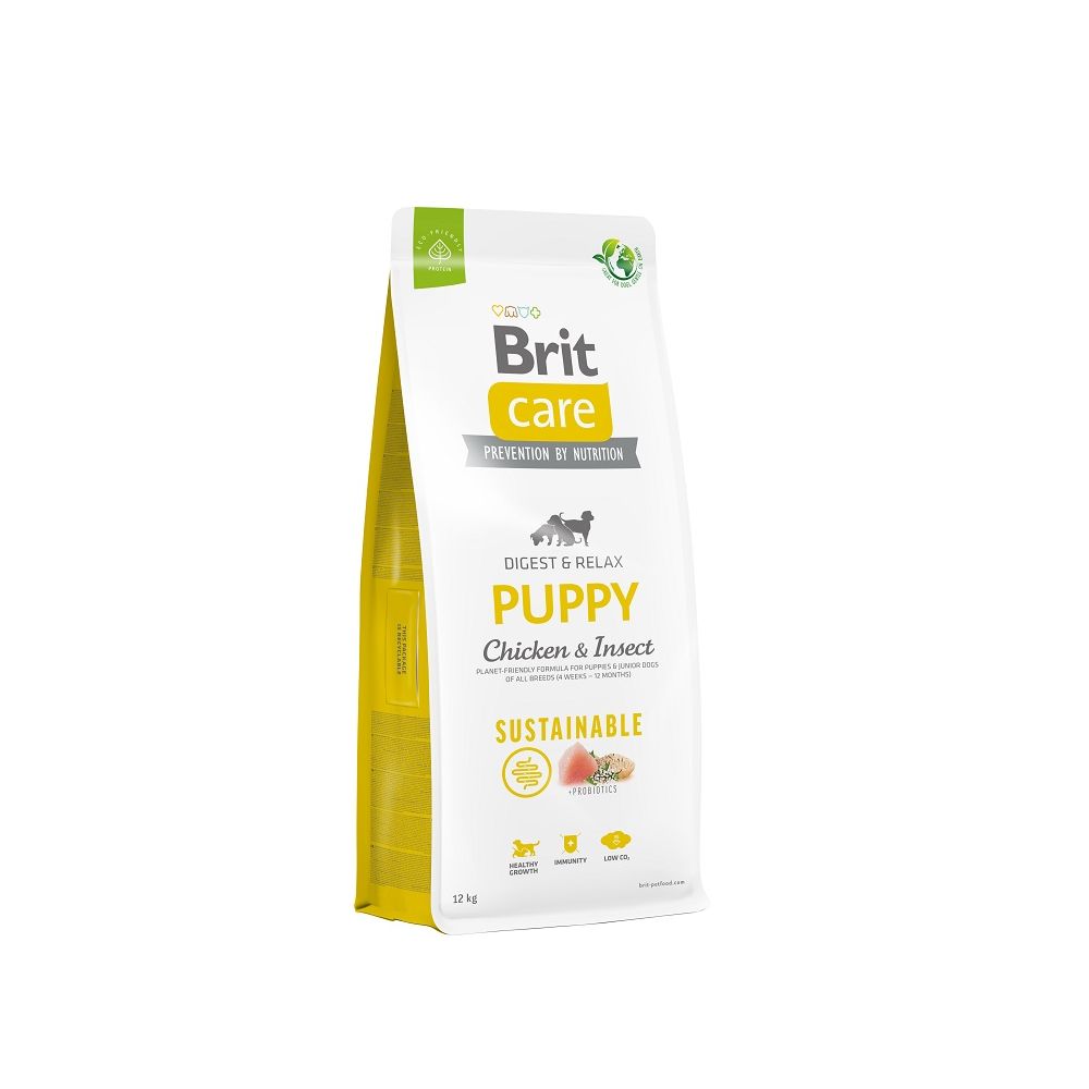 Brit Care Sustainable Puppy Chicken & Insect Karma Dla Szczeniąt z Kurczakiem i Owadami 12 kg
