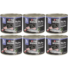 Pakiet Pan Mięsko Mokra Karma Dla Kociąt Indyk z Łososiem 6 x 200 g