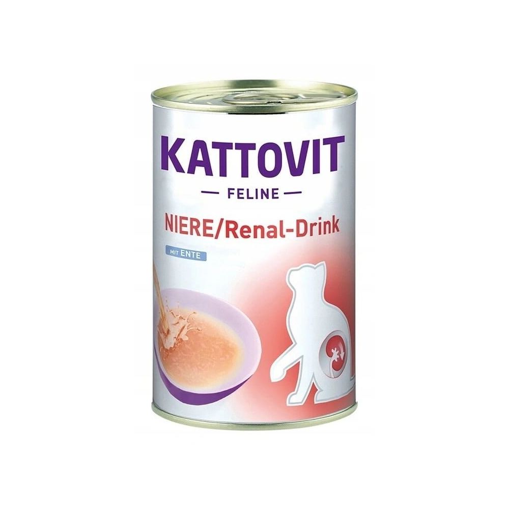 KATTOVIT Renal-Drink wspomaganie pracy nerek kaczka 135ml