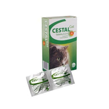Cestal cat 2 tab żucie i rozgryzanie kot