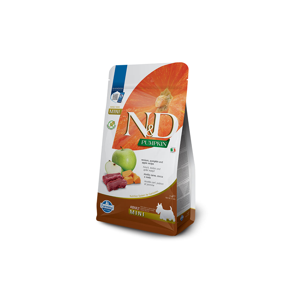 Farmina N&D Dog Vension Pumpkin & Apple Karma Dla Dorosłych Psów Małych Ras 2 kg