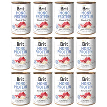 Pakiet Brit Mono Protein Lamb & Rice Jagnięcina Ryż Mokra Karma Dla Psa 12 x 400 g