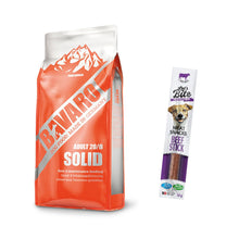 Pakiet Josera Bavaro 20/8 Solid Normalna Aktywność 18 kg + Brit Let’s Bite Beef Stick 12 g GRATIS