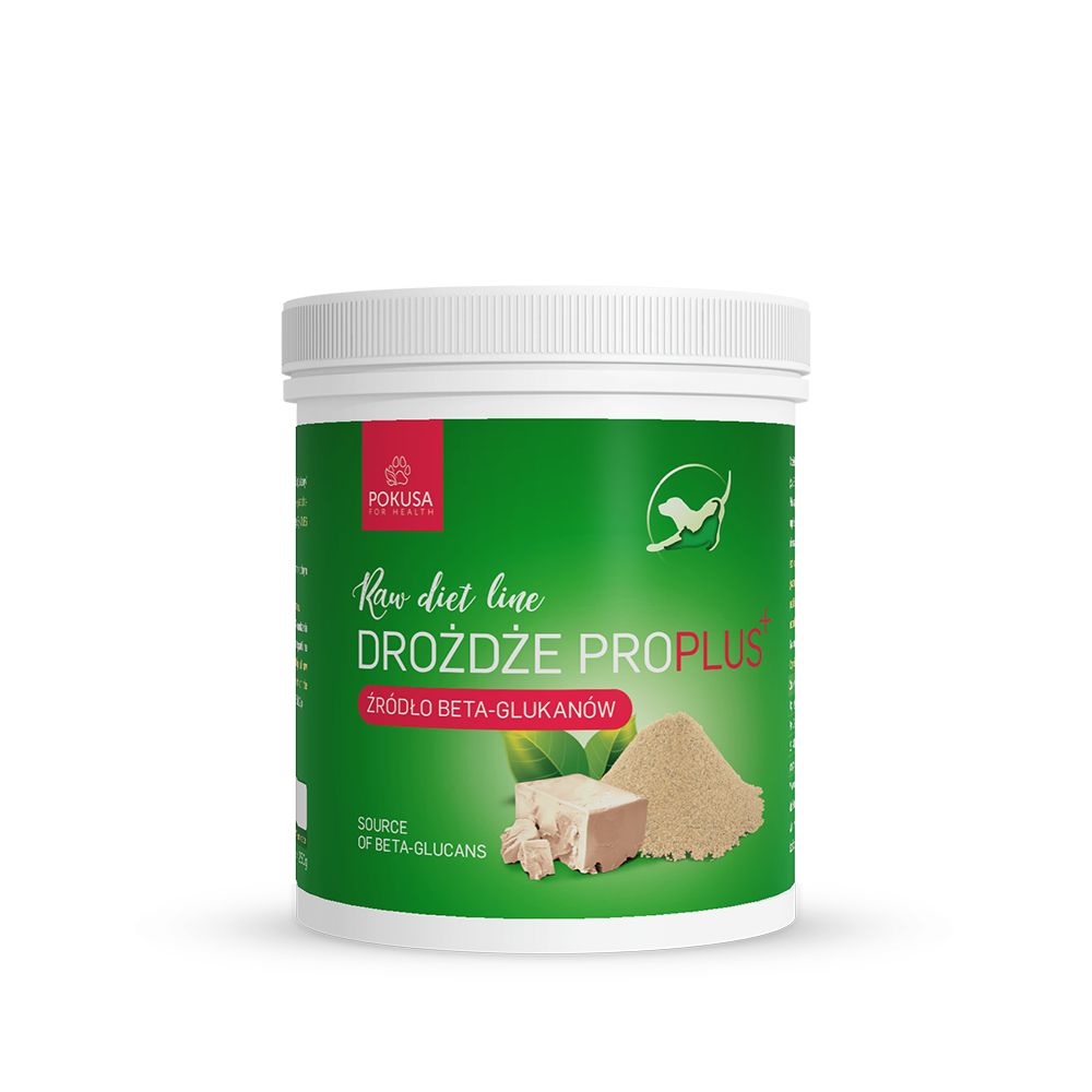 Pokusa RawDietLine Brewers Yeast Droższe Browarnicze Dla Psów i Kotów 250 g