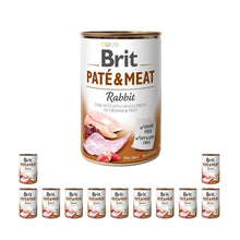 Pakiet Brit Pate & Meat Rabbit Królik Mokra Karma Dla Psa 12 x 400 g