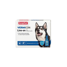 Beaphar VERMIcon Line-on Dog Krople Przeciwko Ektopasożytom Dla Średnich Psów 3 x 3 ml