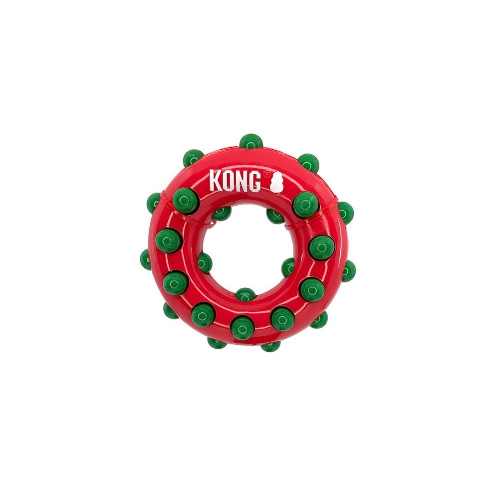 Kong Holiday Dotz Ring Świąteczna Zabawka Dla Psa