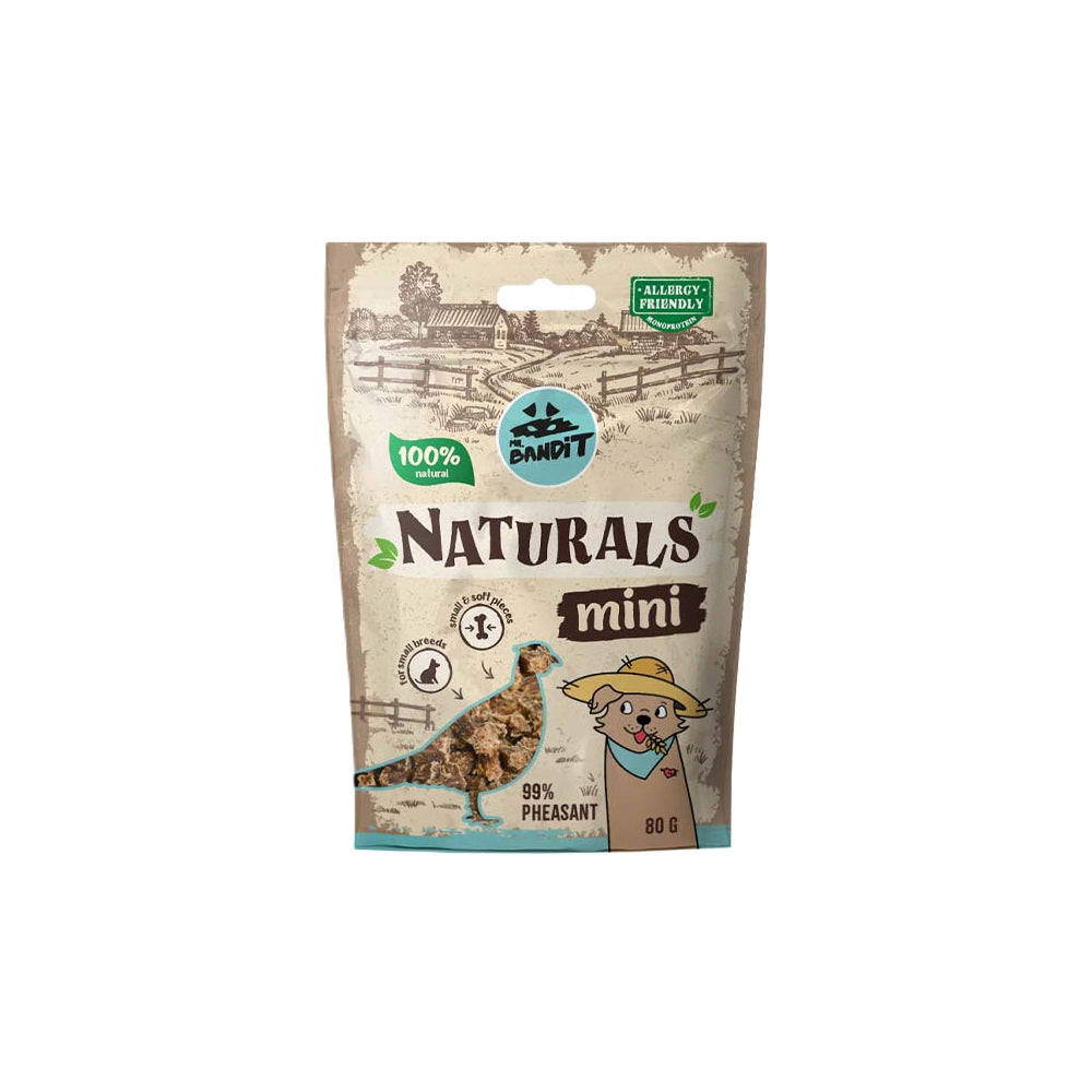 MR. BANDIT Naturals Mini Bażant 80g dla małych ras