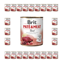 Pakiet Brit Pate & Meat Beef Wołowina Mokra Karma Dla Psa 24 x 800 g